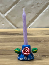 Load image into Gallery viewer, Day of the Dead Altar Mini Candle (Rose)