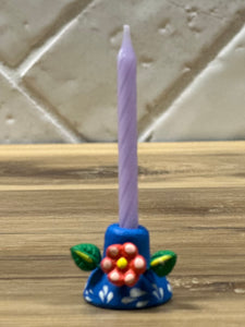 Day of the Dead Altar Mini Candle (Flowers)
