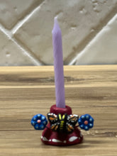 Load image into Gallery viewer, Day of the Dead Altar Mini Candle (Butterfly)