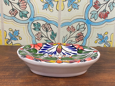 Oval Ceramic soap dish (1)