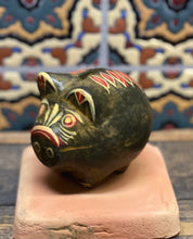Load image into Gallery viewer, Small clay piggy bank