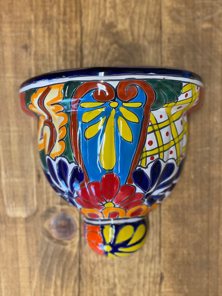 talavera hanging planter Wall planter 1 – Gonz decorations