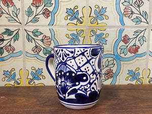 Ceramic Talavera cup (bw)