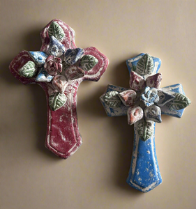 Washed Clay cross style C