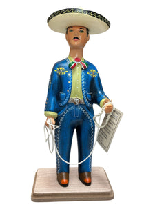 Charro Lupe blue wash