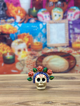 Load image into Gallery viewer, Catrina Flower Skull Headband