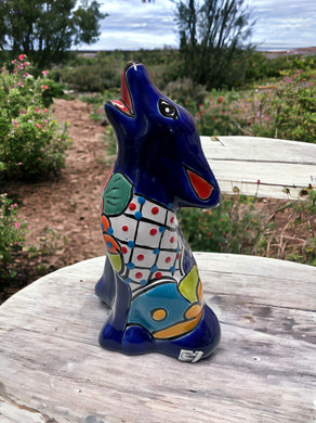 Talavera coyote