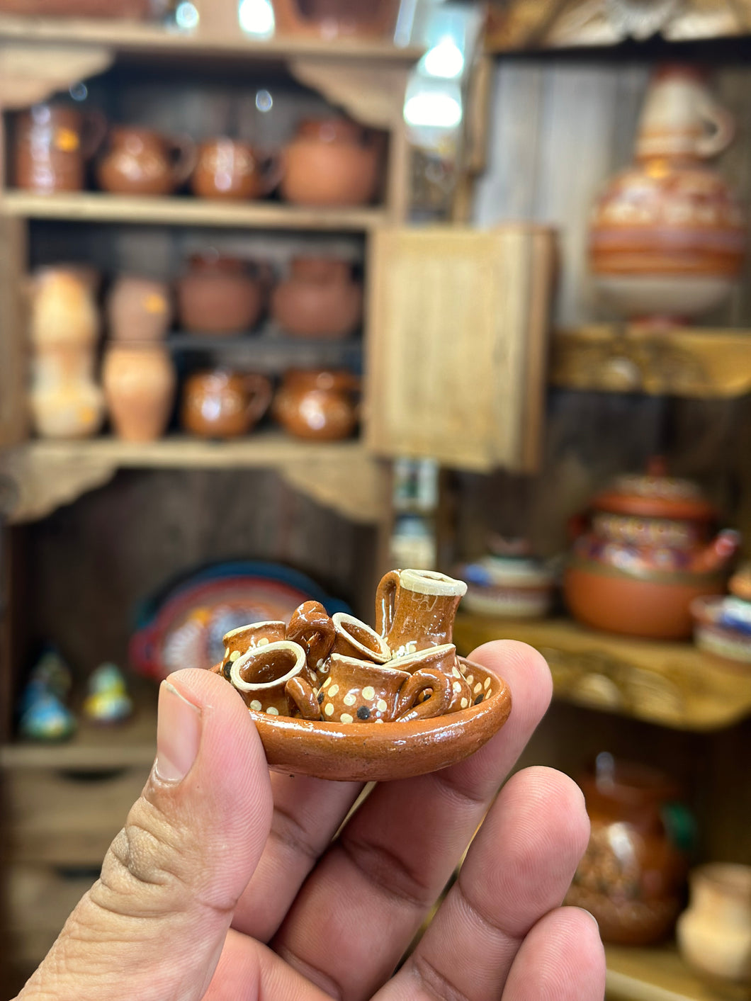 Miniature pitcher & cups