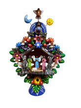 Load image into Gallery viewer, Tree of life nativity (dark)