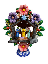 Load image into Gallery viewer, Tree of life nativity (dark)