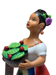 Lupita y nopales