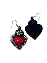 Load image into Gallery viewer, Single sided tin earrings