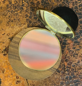 Round copper mirror 1