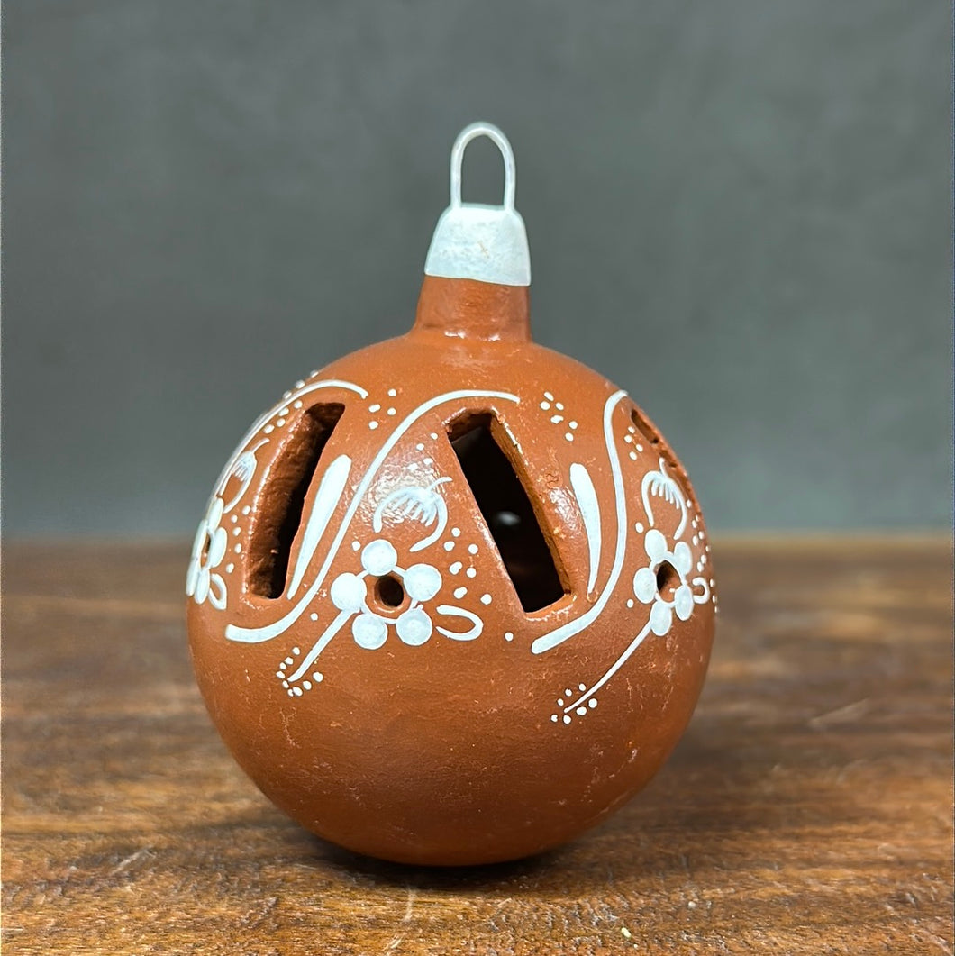 Medium carved Clay ornaments
