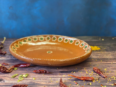 Classic clay plate 11” oval