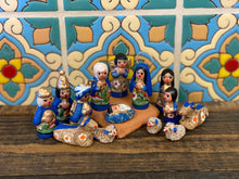 Load image into Gallery viewer, Mini nativity (blue)
