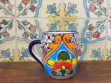 Load image into Gallery viewer, Ceramic Talavera cup (2)