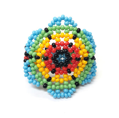 Huichol beaded ring
