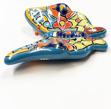 Load image into Gallery viewer, Sm Talavera butterfly(light blue)
